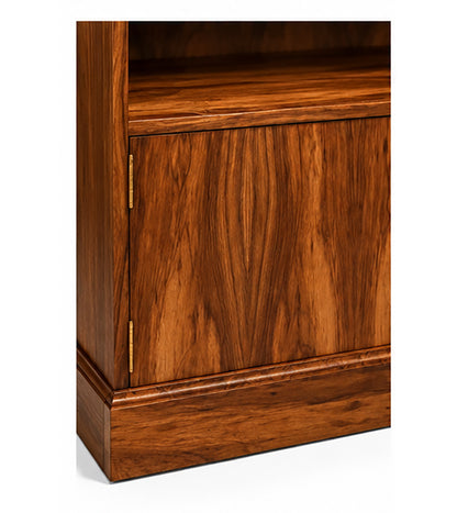 Plantation Bookcase w/Bottom Double Doors