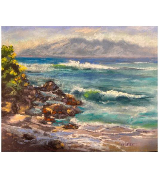 Olas de Kapalua por Laurie Miller