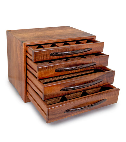 Solid Koa Bishop 4 Drawer