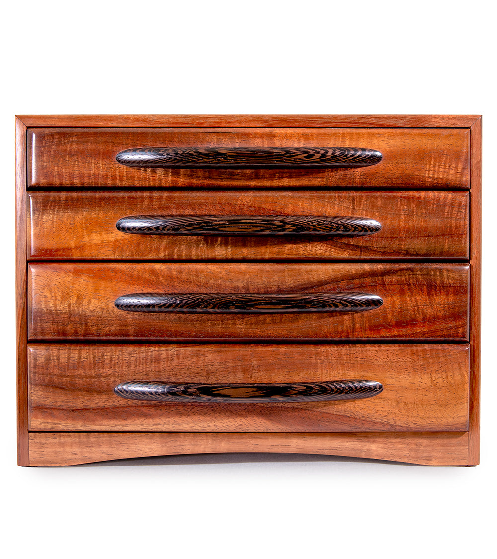 Solid Koa Bishop 4 Drawer