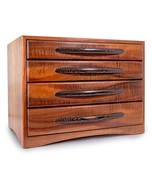 Solid Koa Bishop 4 Drawer