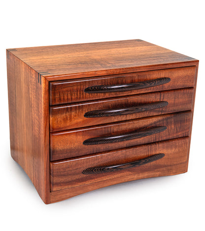 Solid Koa Bishop 4 Drawer