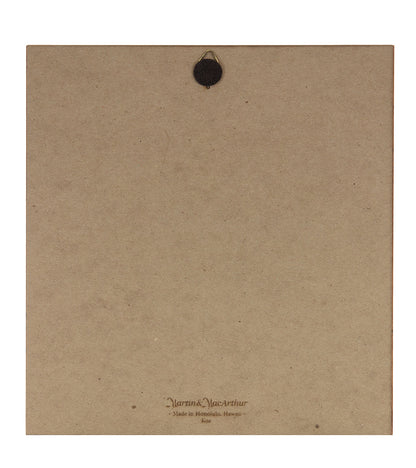 Arte mural de koa - Hibisco real