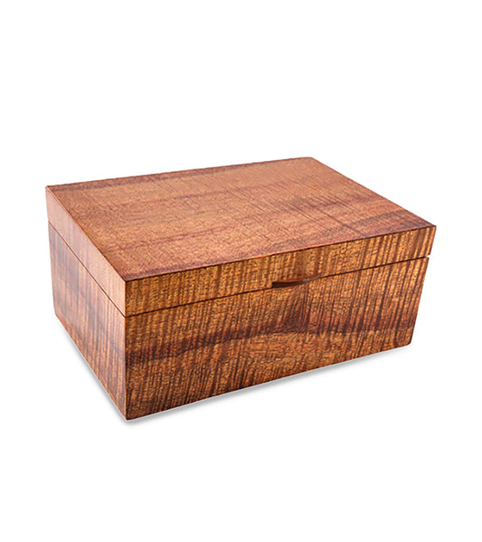 MacArthur Koa Box with Tray - Medium