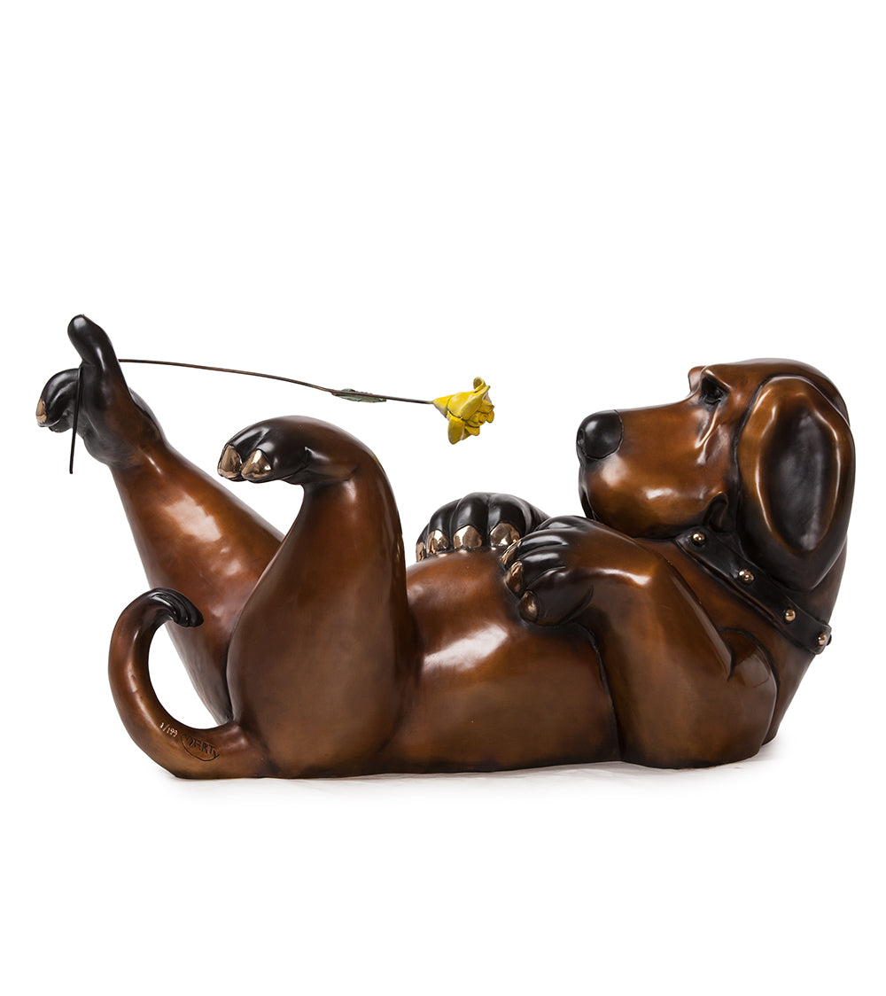 Bronze Sculpture "Mortimer" by Marty Goldstein