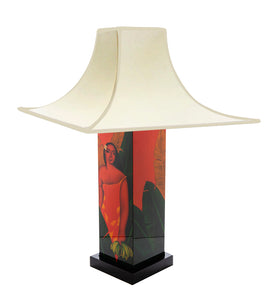 Picking Bananas Table Lamp by Tim Nguyen