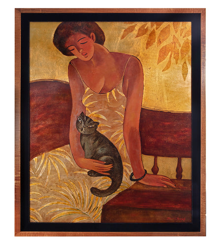 Original Lacquer Painting: 