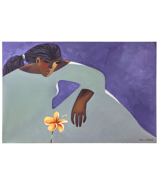 Pintura original: Flor silvestre de Tim Nguyen