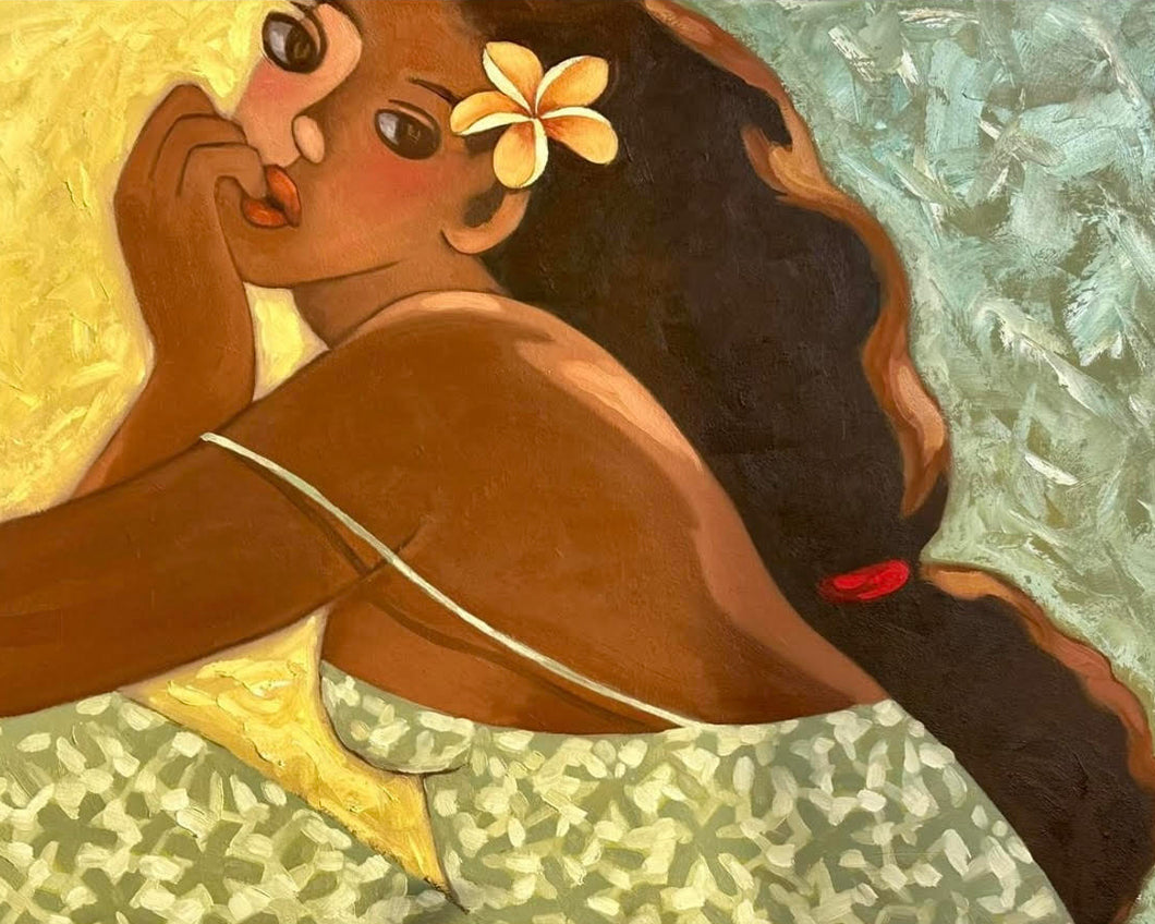 Yellow Plumeria by Tim Nguyen