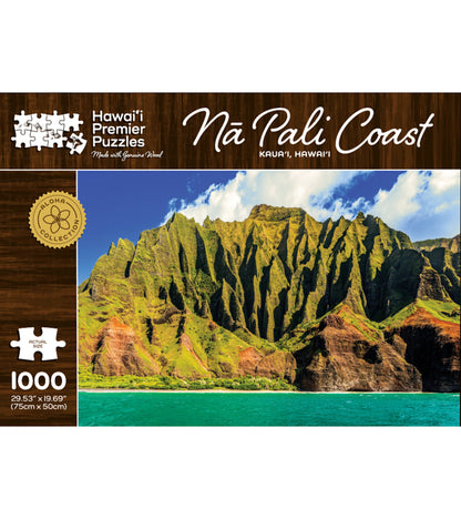 "Na Pali Coast" Wooden Jigsaw Puzzle