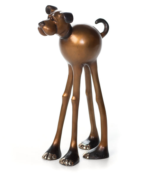 Bronze Sculpture "Norman" by Marty Goldstein