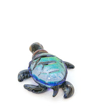 Glass Sculpture "Small Turtle" by Luke Olsen
