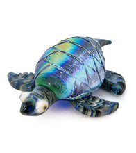Glass Sculpture "Large Turtle" by Luke Olsen