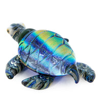 Glass Sculpture "Large Turtle" by Luke Olsen