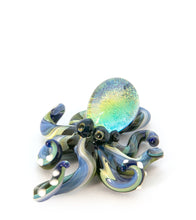 Glass Sculpture "Small Octopus" by Luke Olsen