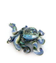 Glass Sculpture "Small Octopus" by Luke Olsen