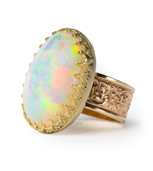 Ethiopian Opal Ring by Galit