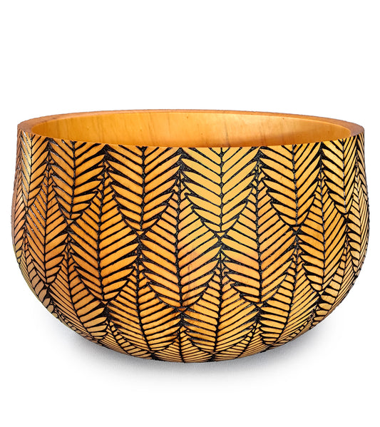 Overlapping Fern calabash #839