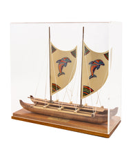 コア 11.5 インチ カヌー「ハワイアン ボヤージュ カヌー - ドルフィン」 by フランシス ピンメル