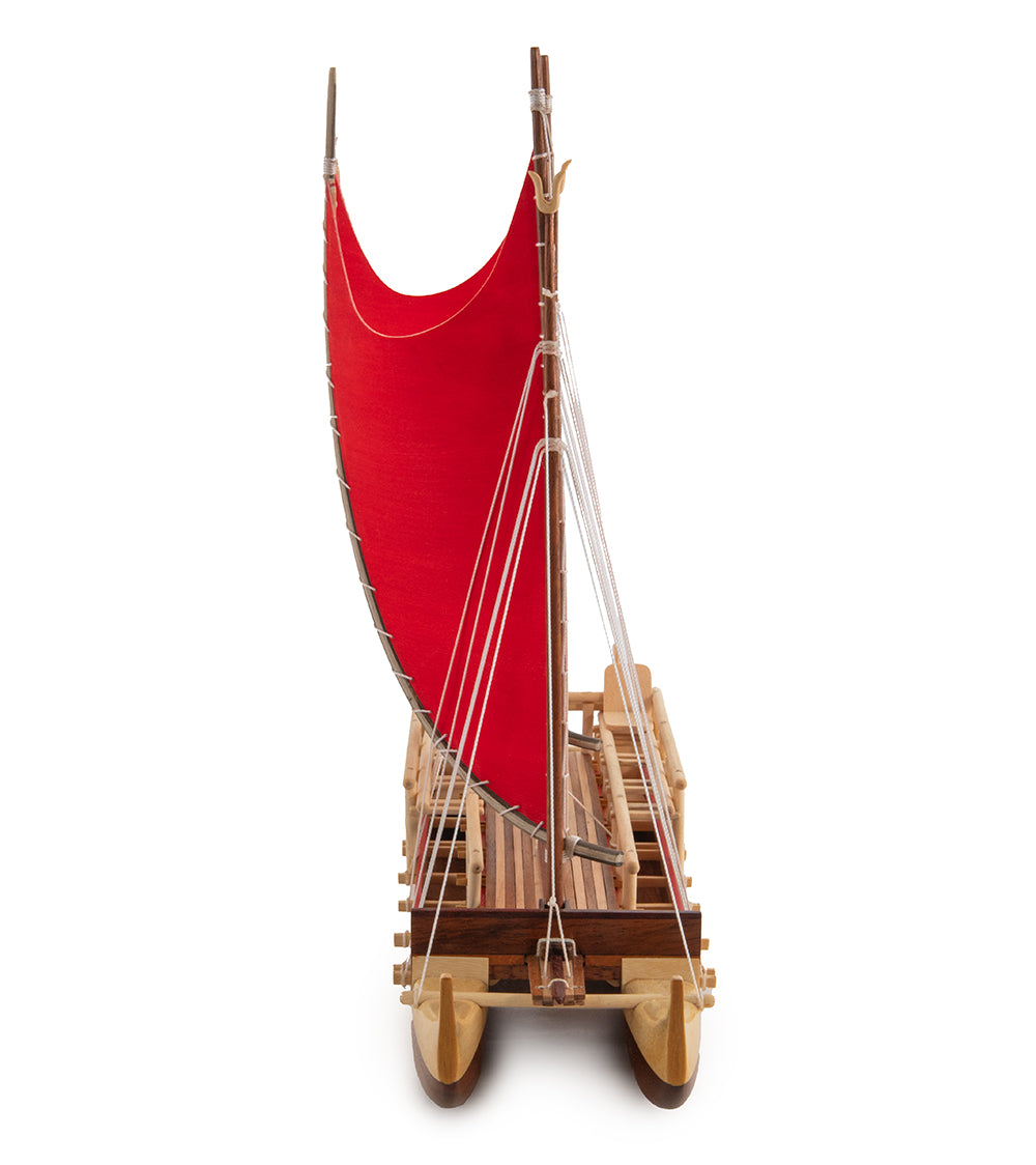 Koa 12”L Canoe “Hokulea” by Francis Pimmel – Martin & MacArthur