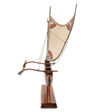 Koa 18 インチ カヌー「オペル ポリ」フランシス ピンメル作