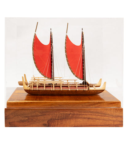 Canoa Koa 12”L “Hokulea” de Francis Pimmel