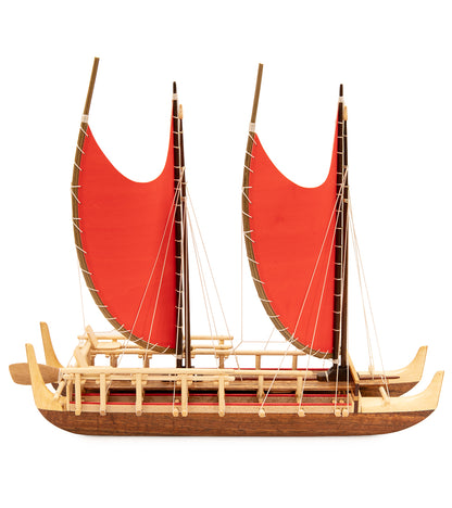 Canoa Koa 12”L “Hokulea” de Francis Pimmel