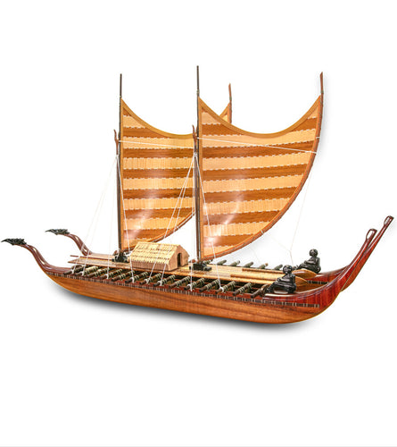 Koa 38”L Canoe “Maquesan” by Francis Pimmel