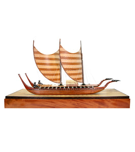 Koa 38”L Canoe “Maquesan” by Francis Pimmel