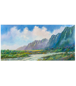 Original Painting "Ko'olau Early Spring 5/2025" by Michael Powell