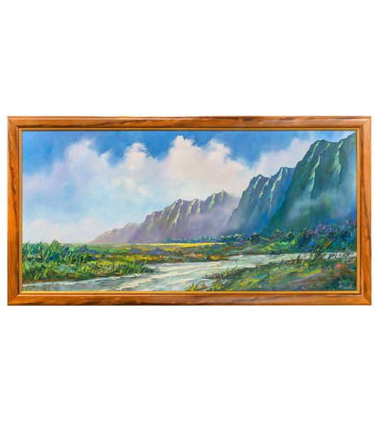 Original Painting "Ko'olau Early Spring 5/2025" by Michael Powell