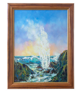 Original Painting "Blowhole 1/2024" by Michael Powell