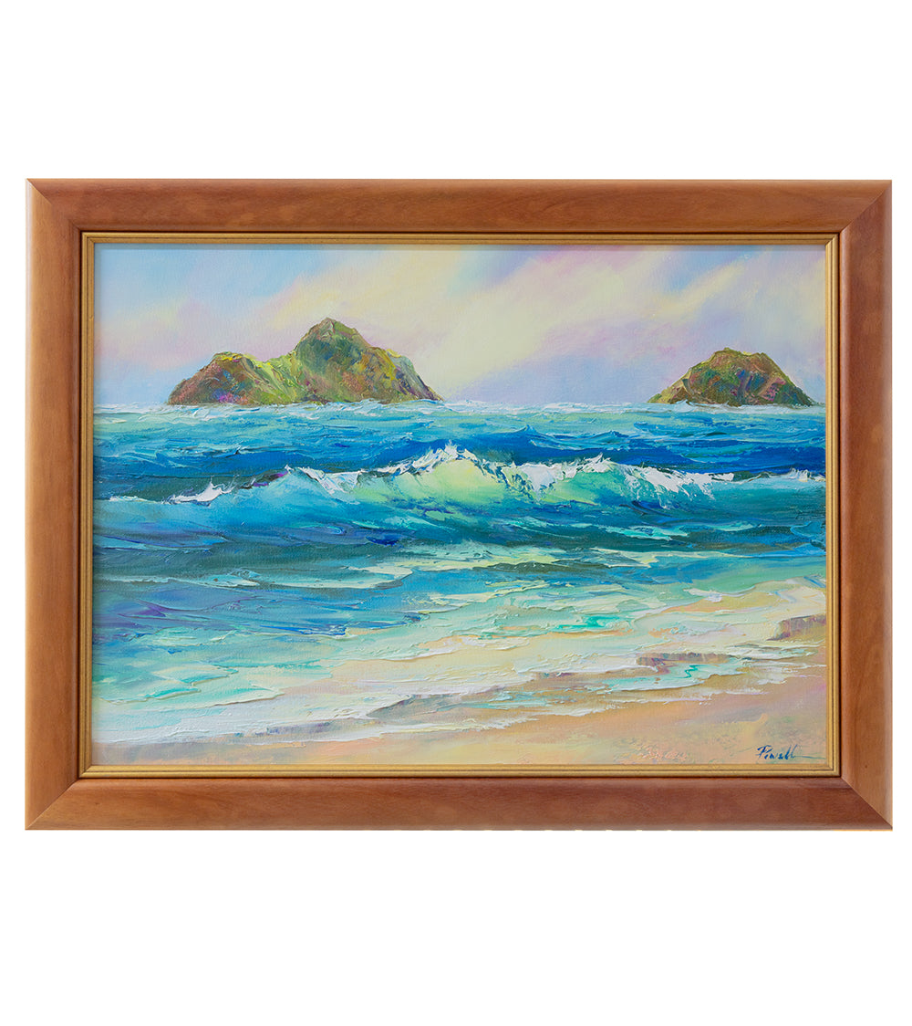 Pintura original "The Mokes 1/2024" de Michael Powell 24x18