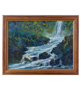 Original Painting "Road to Hana 2/2024" by Michael Powell 24x18