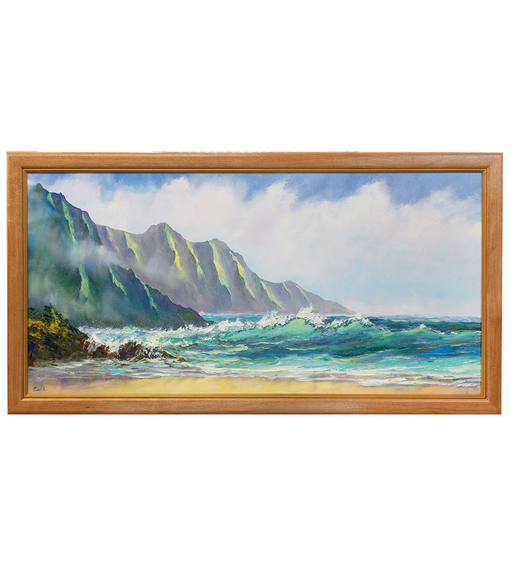 Pintura original: Luz de Pali de Barlovento 1/25 de Michael Powell 36x24