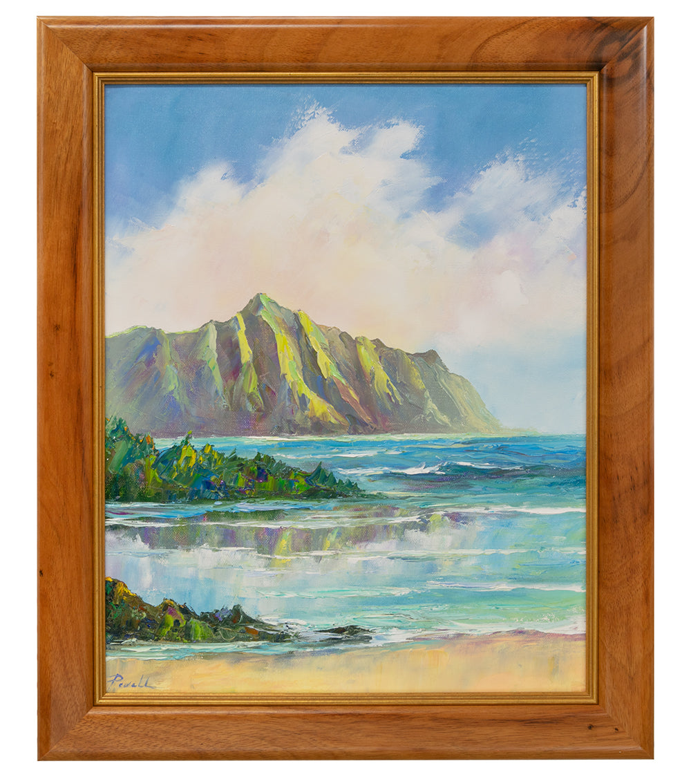 Original Painting: Kualoa 8/26 by Michael Powell 16x20