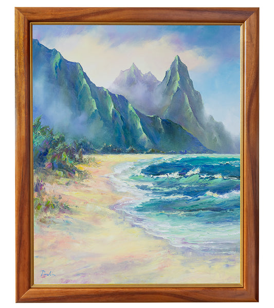 Original Painting "Na Pali 08/2023" by Michael Powell 24x30