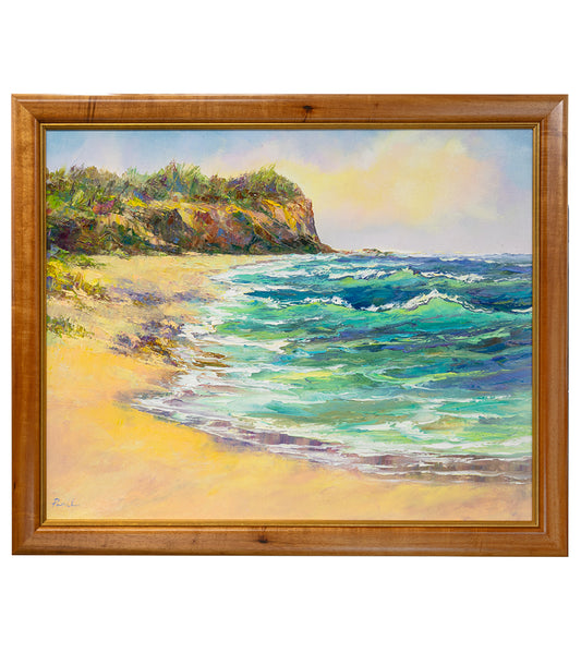 Original Painting: Shipwreck Beach, Kauai 1/26 by Michael Powell 30x24