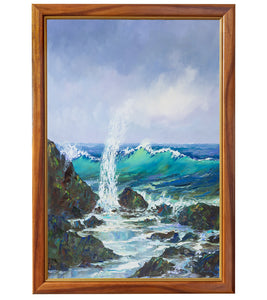 Original Painting "Blow Hole 07/2023" by Michael Powell