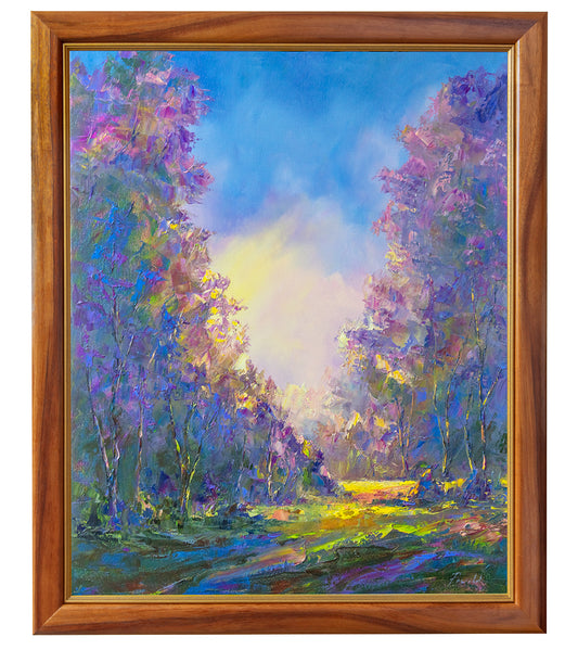 Original Painting "Upcountry Maui 12/2023" by Michael Powell 24x30