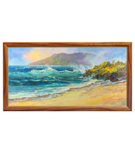 Original Painting "Wailea Maui 12/2023" by Michael Powell 48x24