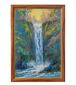 Original Painting "Waterfall 12/2023" by Michael Powell