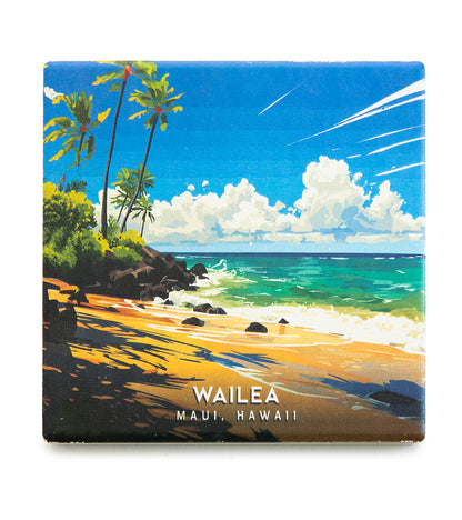 "Wailea" Travel Art Coaster