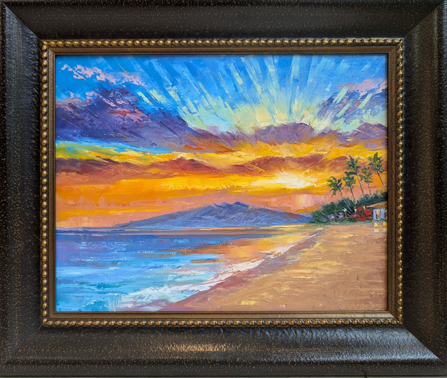 Navegando al atardecer en Maui por Roman Czerwinski