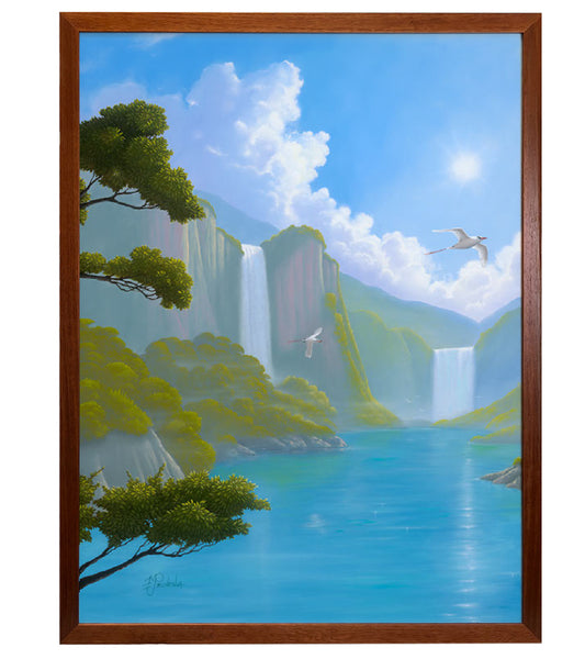 Pintura original: Paradise Cove de Michael Provenza