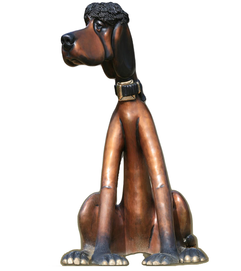 Escultura de bronce "Pennington" de Marty Goldstein