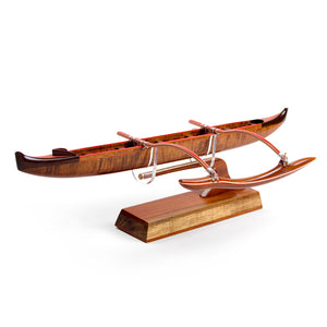 Koa 20" Canoe "Malia" by Francis Pimmel