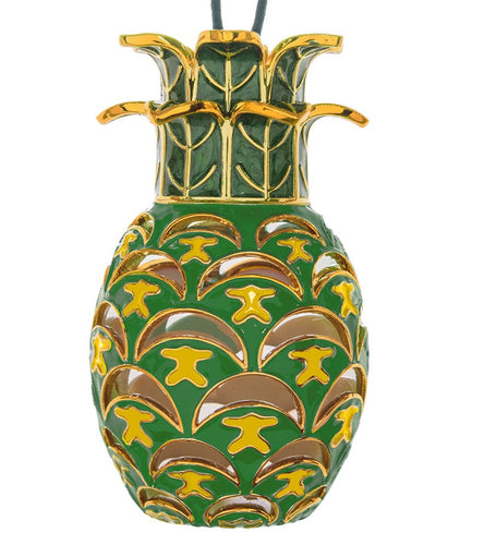 Royal Pineapple Ornament -- Green