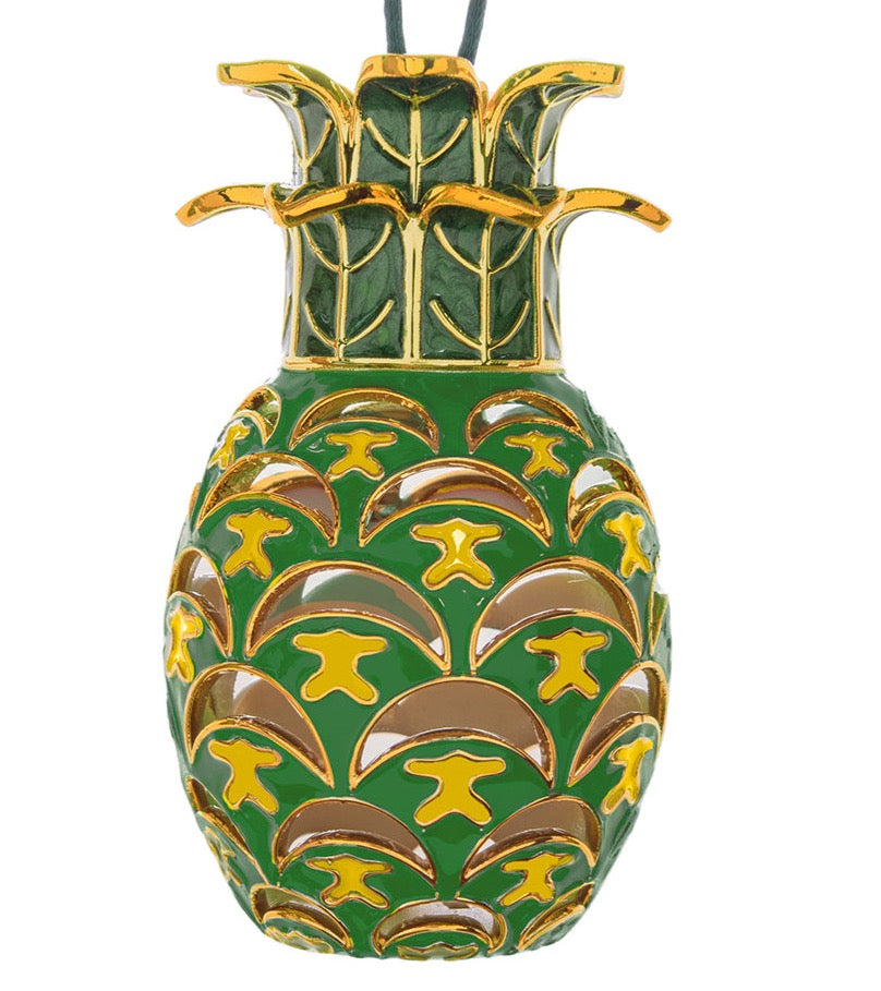 Royal Pineapple Ornament -- Green