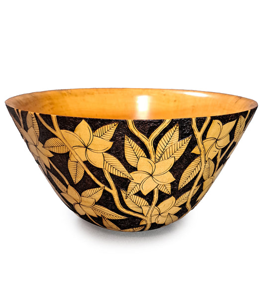 Plumeria Flower bowl #851